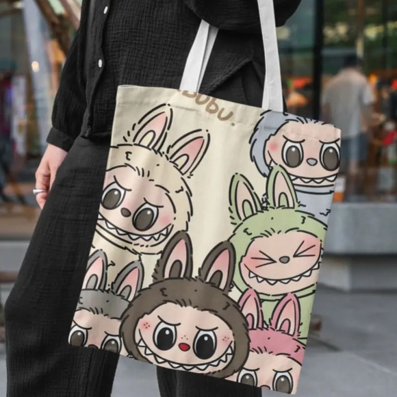 Unbranded Handbags - Labubu Cute Character Tote Bag 🆕